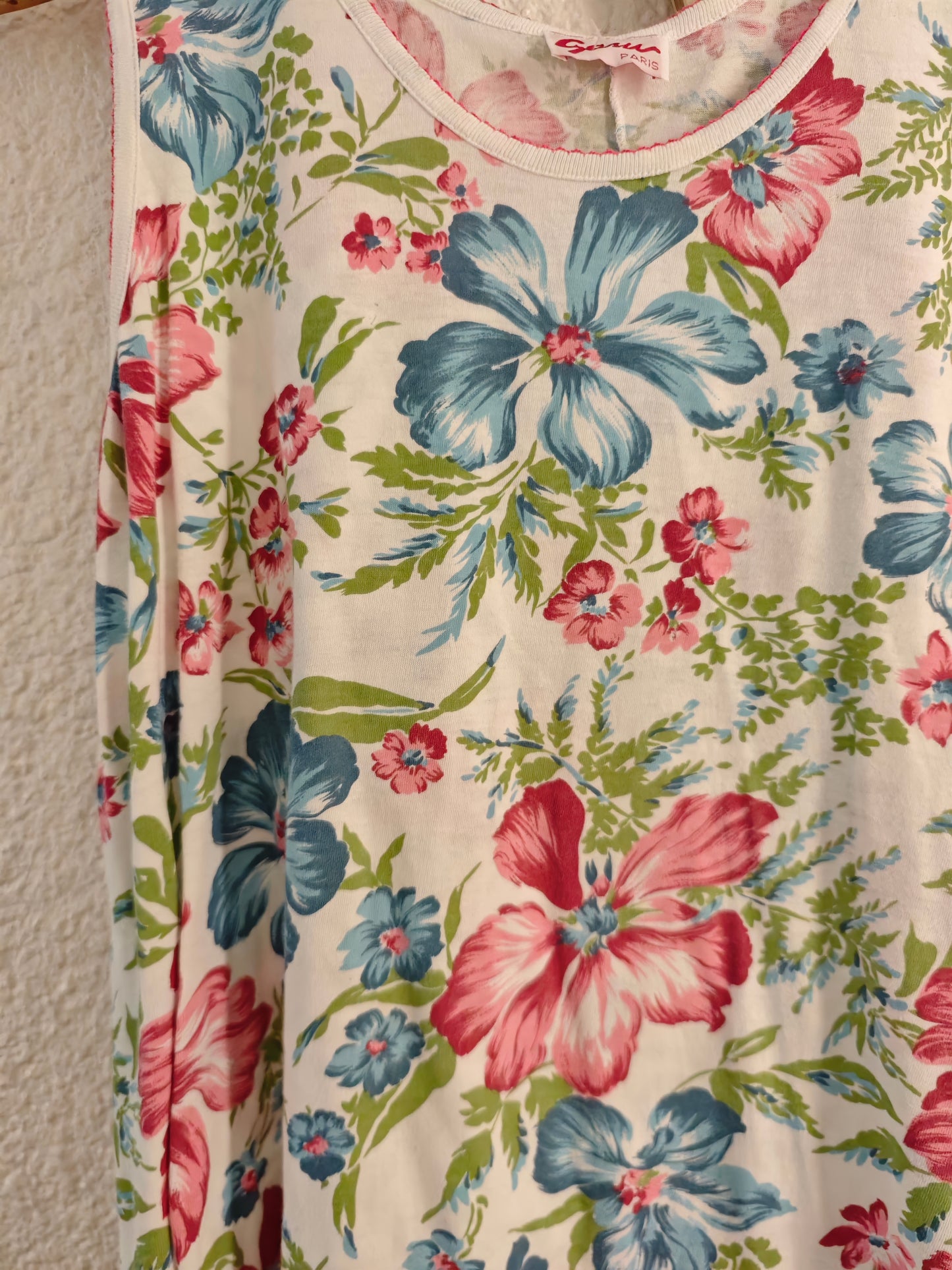 Robe à bretelles fleurie