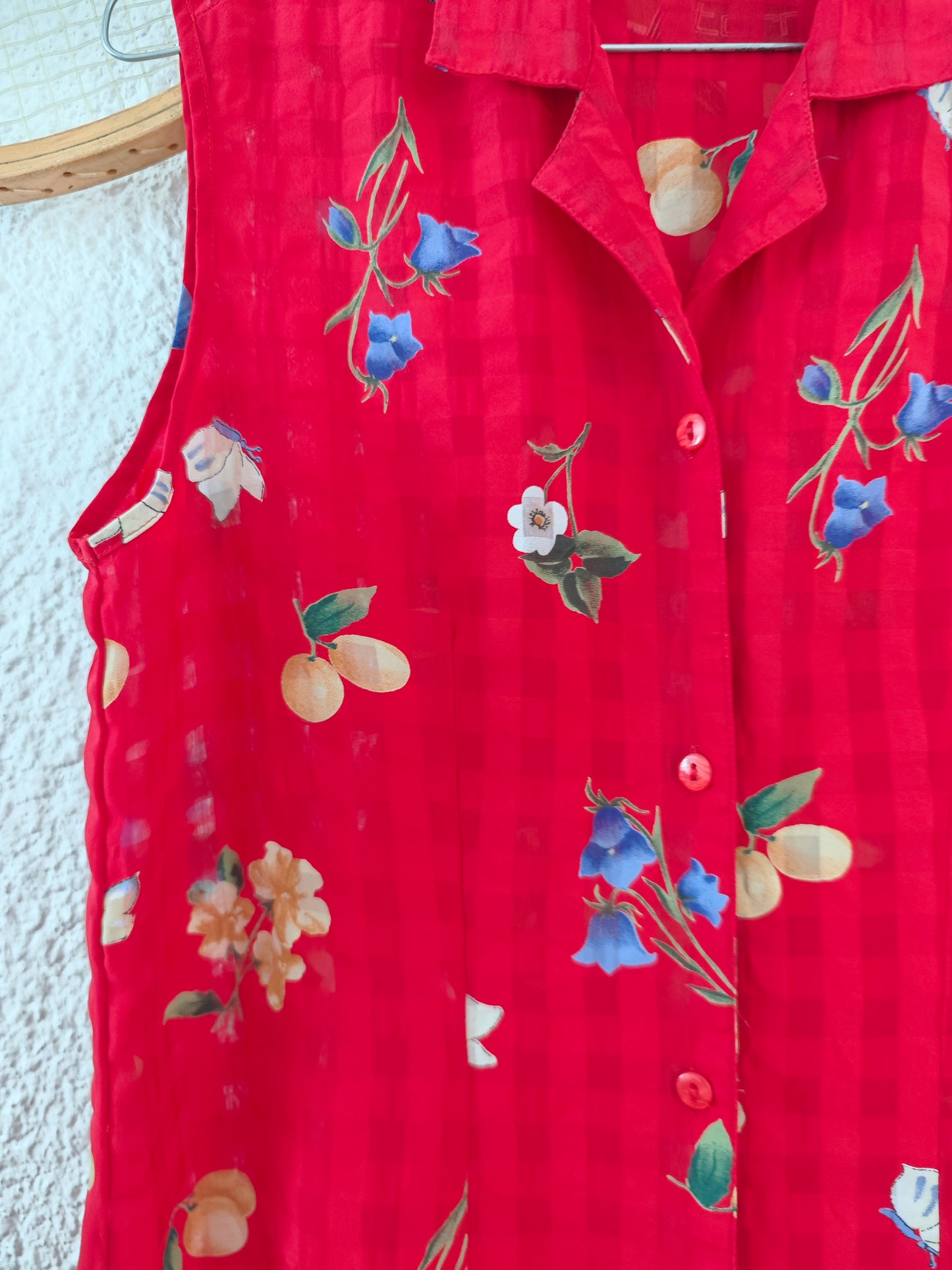 Chemise fruit et fleurs