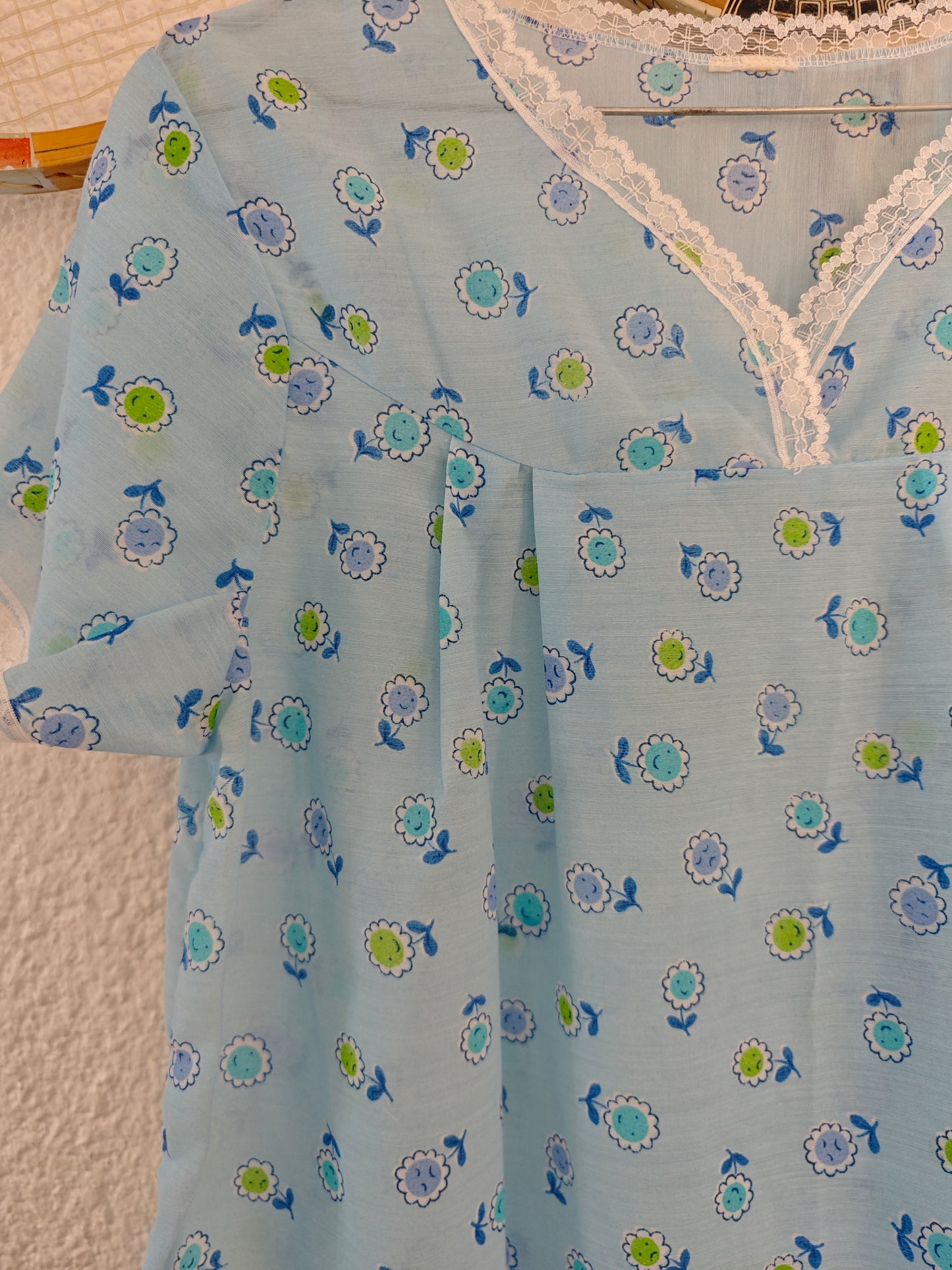 Robe fleurs smiley