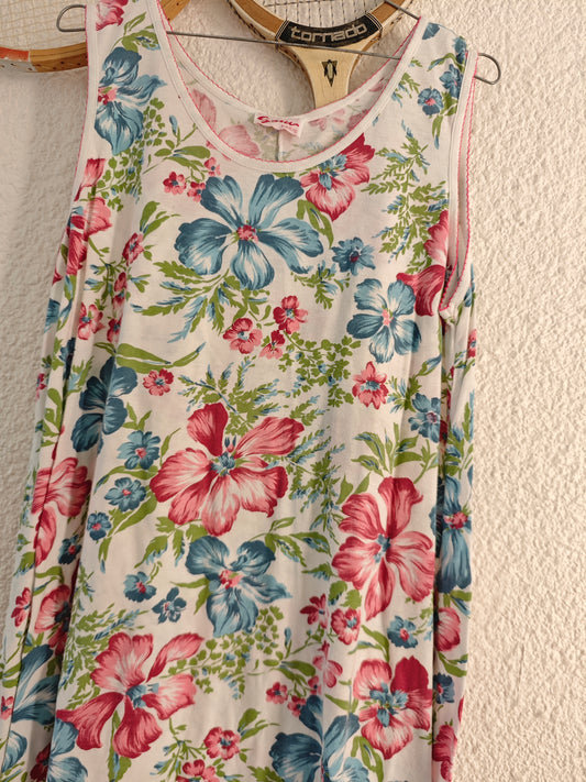 Robe à bretelles fleurie
