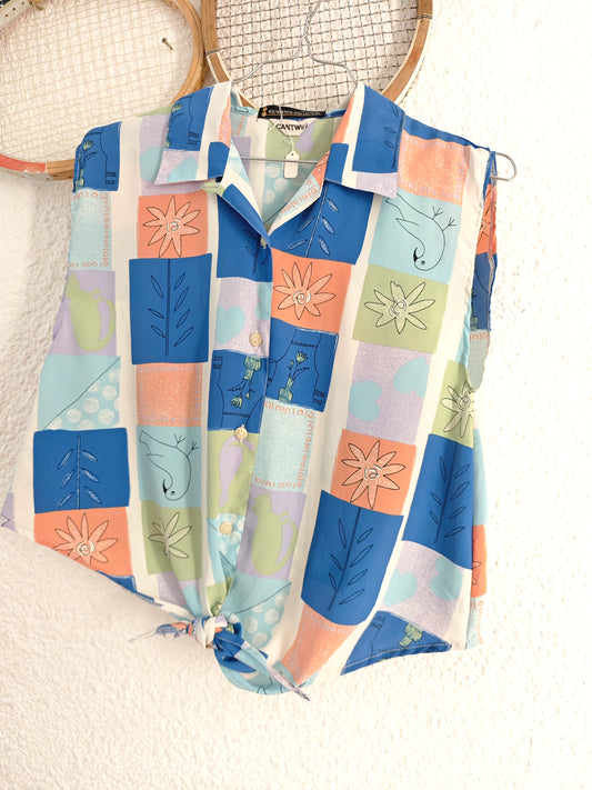 Chemise oiseaux