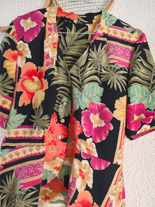 Blouse tropicale