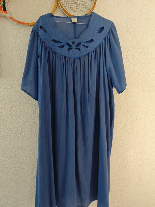 Robe bleue